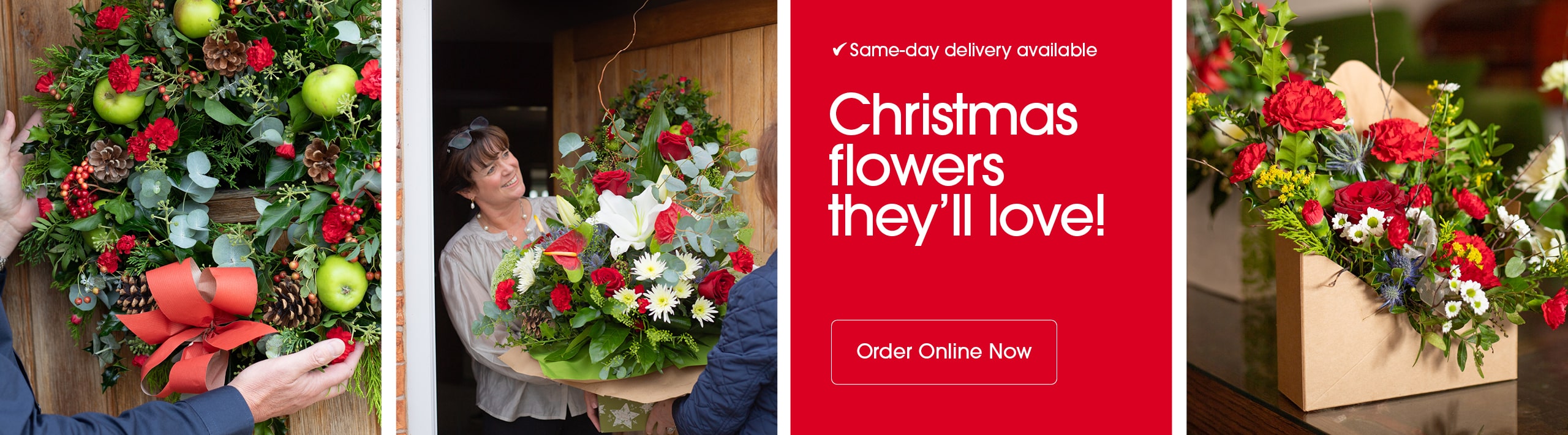 Seasonal bouquets from Bloomerang florist in Boroughbridge offering same-day delivery
