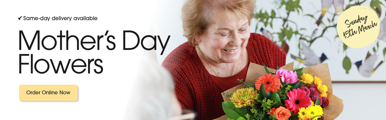 Seasonal bouquets from Bloomerang florist in Boroughbridge offering same-day delivery